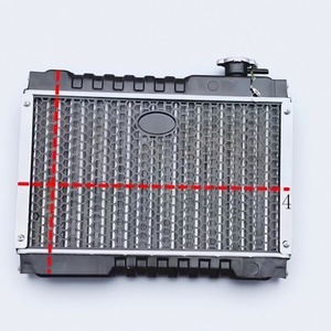 Radiateur universel motorisé en aluminium durable à haute efficacité pour tricycle, cyclomoteur, VTT et micro-voiture - Product Image 2