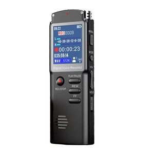 Enregistreur vocal numérique HD professionnel avec écran couleur et réduction intelligente du bruit, fonctionnement à un bouton, enregistrement audio - Product Image 1