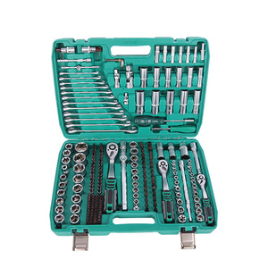 Auto Repair Kit 216 Piece <b>Ratchet</b> <b>Socket</b> Wrench Set Chrome Vanadium Steel Mechanic Tool Set 1/2 In Drive - Product Image 3