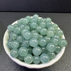 Perles rondes lâches de 6 mm, collection de jadéite multicolore, accessoires et matériaux pour la fabrication de colliers - Product Image 5