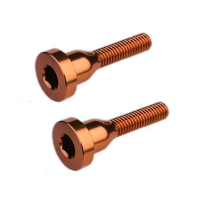 Производитель Dongguan, изготовленный на заказ, болты Gr5 для мотоцикла с большой головкой, титановый болт - Product Image 3