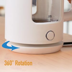 2L Glass Electric <b>Kettle</b> with Stainless Steel Heating Plate Fast Boiling Water Heater Water <b>Kettle</b> for Household Kitchen - Product Image 5