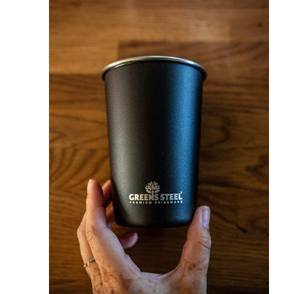 16オンスPint Tumblerプレミアムメタルドリンク積み重ね可能耐久性ステンレススチールカップ - Product Image 3