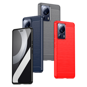 Funda de fibra de carbono para Xiaomi 12 <span class=keywords><strong>Lite</strong></span> NE, carcasa trasera a prueba de golpes para Xiaomi <span class=keywords><strong>13</strong></span> <span class=keywords><strong>Lite</strong></span>, gran oferta - Product Image 1
