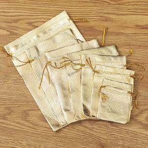 Adjustable Silver Gold Satin Jewelry Drawstring Velvet Pouch Personalised Drawable Organza for Christmas <b>Textile</b> <b>Packaging</b> - Product Image 6