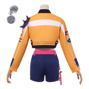 Costumes imprimés populaires d'idols Kpop, de films et de séries télévisées, robe de cosplay, costume de scène de superstar pour fête de carnaval - Product Image 3