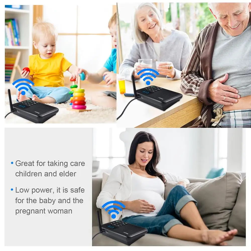 Interphone bidirectionnel de système d'interphone de Smart Home anti-interférence pour la maison avec multicanal