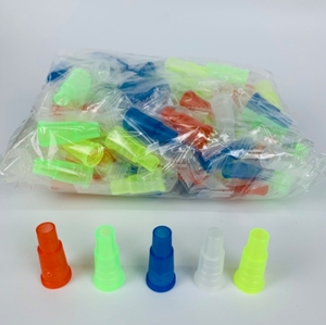 Embouts de chicha de haute qualité, 100 pièces, jetables, emballés individuellement, couleurs assorties, sans BPA - Product Image 5