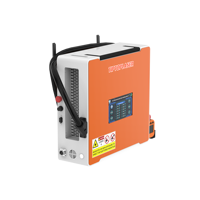 Nettoyeur laser pulsé portatif économique 300W 500W pour la rouille de l'acier, laser pulsé à haut niveau de sécurité
