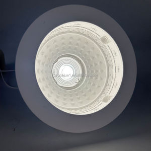 Pantheon Design Modern Downlight Material de yeso respetuoso con el medio ambiente para la instalación en el techo de la sala de estar interior - Product Image 5
