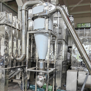 Электрическая мельница для измельчения риса, кассавы, пшеницы, кукурузы и зерна с импульсным пылеуловителем - Product Image 2