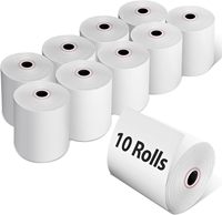 Rouleau de papier thermique pour imprimante de reçus d'hôtel APZ, sans BPA/BPS, économique, épais (45g-70g), 80x80mm
