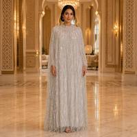 Abaya Dubaï à manches chauve-souris, longueur cheville, brodée de perles et de diamants, robe de soirée, vente en gros, cape kaftan abaya lourdement perlée et pailletée pour femme