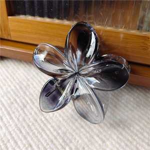 Elegante Pinza para el Cabello con Diseño de Flor de Huevo para Mujer, Pinza de Colores para Vacaciones en la Playa, Accesorio para el Cabello para Fiestas y Uso Casual - Product Image 4