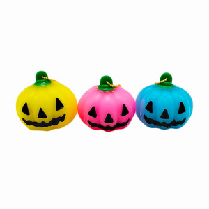 GL Halloween Pumpkin <b>Squishy</b> Keychain Sensory <b>Squishy</b> Toys Party Favors Fidget Squeeze Ball Halloween Decors - Product Image 1