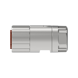 Connecteur à bornes à vis, connecteur circulaire câble-câble, fiche 8 positions, taille de boîtier 40, alliage de zinc, modèle CSTA264NN00450001000 - Product Image 1