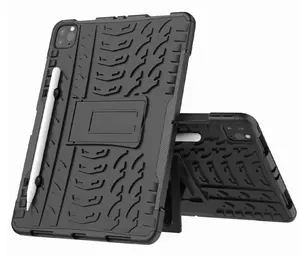 Robusto pneumatico anti-skid PC custodia balistica per iPad pro 11 stand paraurti custodia