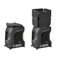 Nouvelle machine à balles de tennis Tenniix AI Coach, commande vocale, entraîneur intelligent portable à rebond, réglage de la rotation et de la vitesse