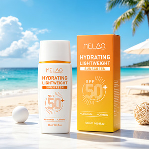 ครีมกันแดดมิเนอรัลสูตรน้ำ SPF50 ปกป้องผิวจากแสงแดดได้หลากหลาย ไม่เหนียวเหนอะหนะ ให้ความชุ่มชื้น ไม่ทิ้งคราบขาว ใช้ได้ทั้งผิวหน้าและผิวกาย - Product Image 1