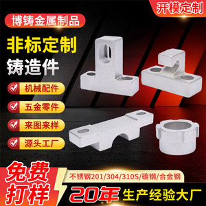 Stainless Steel Precision Casting Parts Custom Made For Mechanical Components With Polishable Surface Treatment - Product Image 2