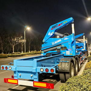 Camión Grúa de Carga Lateral Fengniao 8x4 de 12 Ruedas con Motor Hino de 371/400HP, RHD/LHD, Capacidad de Elevación de 1000 kg - Product Image 4