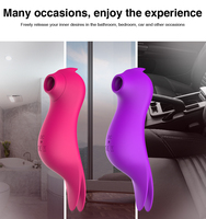 Jouets sexuels pour femmes adultes, vibromasseur suceur Woodpecker, vibromasseur féminin pour orgasme, rechargeable par USB, 10 modes de succion et de vibration