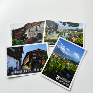 Tarjetas postales de visita escénicas personalizadas de primera calidad con su logotipo para mensajes de felicitación e identidad de marca profesional - Product Image 6