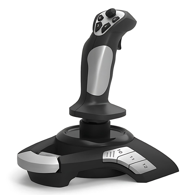 F16 Simulated Flight Control Stick | Supports X-Plane MSFS P3D, Etc