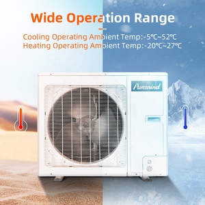 Aire Acondicionado Multi Split R32 Free Match, 1 Unidad Exterior y 2 Unidades Interiores para Proyectos Comerciales, 24000 Btu, Aire Acondicionado Central Residencial Flex - Product Image 2