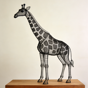 Escultura Moderna <span class=keywords><strong>de</strong></span> Animales en Malla Metálica con Técnica <span class=keywords><strong>de</strong></span> Soldadura para Decoración <span class=keywords><strong>de</strong></span> Exteriores en Jardines, Hogares y Espacios Públicos - Product Image 4