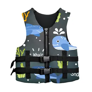 high quality customize water sports sup white kayak neoprene buoyancy aid life vest life jacket