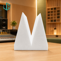 Mousse acoustique en forme de coin, mousse mélamine, mousse insonorisante, bureau, salle de conférence, studio d'enregistrement, gymnase