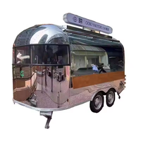 Chariot de Restauration Mobile HUMMINGBIRD Hum 101 en Acier Inoxydable, Mini-Cuisine Complète pour Hot-Dogs et Crèmes Glacées, Prix Abordable, à Vendre