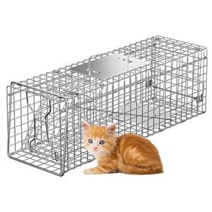 Fast Shipping <strong>Collapsible</strong> Mouse Rat <strong>Trap</strong> Cage 61cm*18cm*21cm <strong>Squirrel</strong> Cage <strong>Trap</strong> for Animal Control - Product Image 1