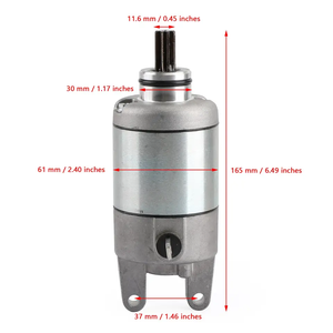 Démarreur de moteur B74-H1890-00-00 à 9 cannelures pour Yamaha CZD 250 300 X-MAX 250 300 2017-2020 EVOLIS 300 2017 - Product Image 4