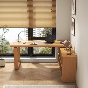 Multifunctional Wooden Study <b>Desk</b> Adjustable Kids <b>Desk</b> for Home Office and Children's Learning - Product Image 2