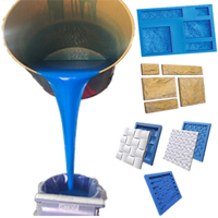 Caoutchouc de silicone RTV2 Condensation Cure Shore a 40 pour la fabrication de moules de pierres de culture