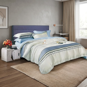 ชุดผ้าปูที่นอนโรงแรม100% 2-3ชิ้นชุดผ้าปูที่นอนโพลีเอสเตอร์แบบหรูหรา - Product Image 2