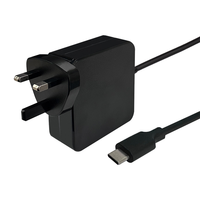 Vendez le meilleur chargeur d'ordinateur portable 65W chargeur adaptateur secteur avec embouts de type C pour appareil électronique ordinateur portable