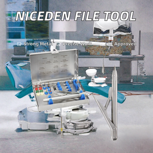 dental root canal file extractor kit stainless steel endodontic instrument for broken file <b>removal</b> with storage <b>box</b> by DMD - Product Image 5