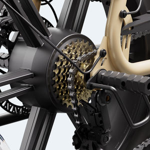 Vélo <span class=keywords><strong>électrique</strong></span> Saibike R7 avec cadre en acier, <span class=keywords><strong>moteur</strong></span> arrière sans balais 250W, <span class=keywords><strong>VTT</strong></span> longue portée, pneus larges, batterie au lithium 48V 15Ah - Product Image 6