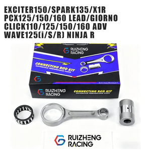 Biela de Competición Forjada CNC para Yamaha <span class=keywords><strong>Honda</strong></span> 150cc 125cc, Compatible con EXCITER150 R15 SONIC150 PCX160 WAVE125 GTR150, Piezas de Alto Rendimiento - Product Image 4
