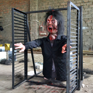 Mới đến không khí-powered Mở Cửa Sổ phát ra khói Zombie mô hình thực tế phong trào cho kinh dị nhà dinosky - Product Image 1