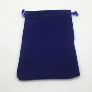 Pochette élégante en velours recyclable avec cordon de serrage, en suède et flanelle, personnalisable avec impression sérigraphiée pour bijoux, parfums, rouges à lèvres, perruques, shampoings - Product Image 6