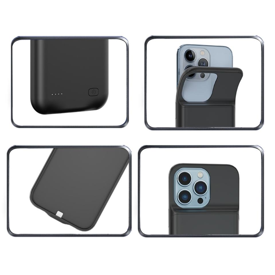 USB Power Bank Battery Case Phone Backup Charger - Image 2