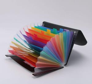 Carpeta Organizadora Multiusos Portátil A4, Carpeta Expandible Arcoíris - Product Image 3