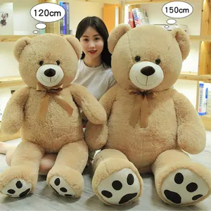 2023出厂价巨型泰迪熊毛绒玩具120厘米毛绒泰迪熊玩具儿童礼品