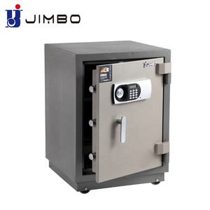 Jimbo Chất Lượng Cao Kim Loại Thép An Ninh Kỹ Thuật Số Tiền Gửi Chống Cháy Két An Toàn Hộp - Product Image 3