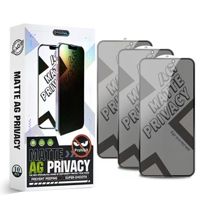 Protector de Pantalla de Vidrio Templado Mate Anti-Espía para <span class=keywords><strong>iPhone</strong></span> 17 Pro Max, Anti-Huellas Dactilares para <span class=keywords><strong>iPhone</strong></span> 16 15 14 13 - Product Image 6