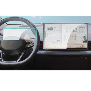 Protector de pantalla de vidrio templado para coche para Geely <span class=keywords><strong>Geometry</strong></span> E / M6 2024 instrumento de navegación pantalla táctil película de pantalla central - Product Image 2